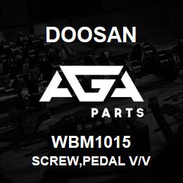 WBM1015 Doosan SCREW,PEDAL V/V | AGA Parts