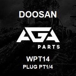 WPT14 Doosan PLUG PT1/4 | AGA Parts