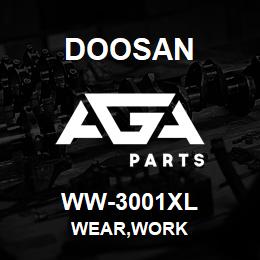 WW-3001XL Doosan WEAR,WORK | AGA Parts
