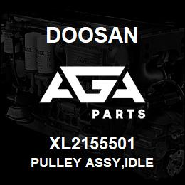 XL2155501 Doosan PULLEY ASSY,IDLE | AGA Parts