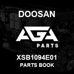 XSB1094E01 Doosan PARTS BOOK | AGA Parts