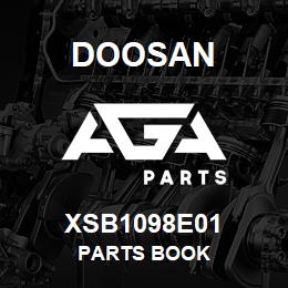 XSB1098E01 Doosan PARTS BOOK | AGA Parts