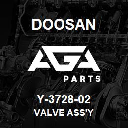 Y-3728-02 Doosan VALVE ASS'Y | AGA Parts