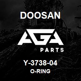 Y-3738-04 Doosan O-RING | AGA Parts