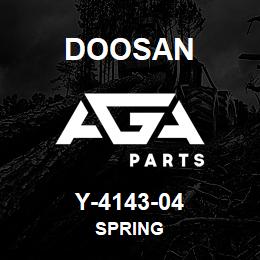 Y-4143-04 Doosan SPRING | AGA Parts