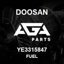 YE3315847 Doosan FUEL | AGA Parts