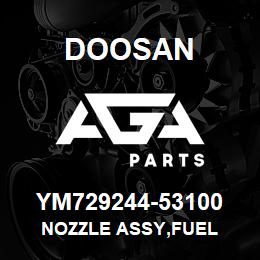 YM729244-53100 Doosan NOZZLE ASSY,FUEL | AGA Parts