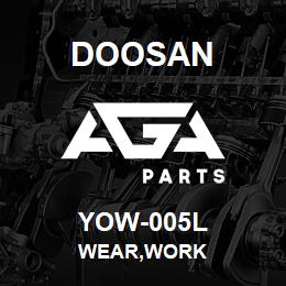 YOW-005L Doosan WEAR,WORK | AGA Parts