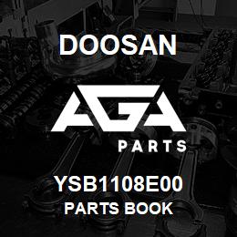 YSB1108E00 Doosan PARTS BOOK | AGA Parts
