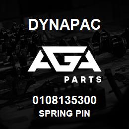 0108135300 Dynapac SPRING PIN | AGA Parts