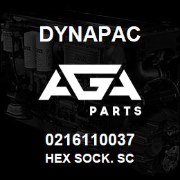 0216110037 Dynapac HEX SOCK. SC | AGA Parts