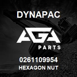 0261109954 Dynapac HEXAGON NUT | AGA Parts
