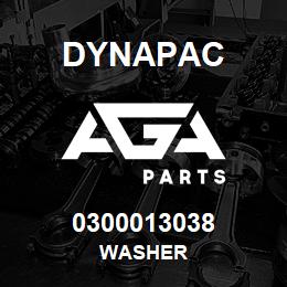 0300013038 Dynapac WASHER | AGA Parts