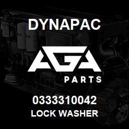 0333310042 Dynapac LOCK WASHER | AGA Parts