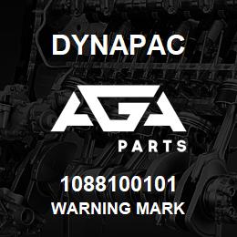 1088100101 Dynapac WARNING MARK | AGA Parts