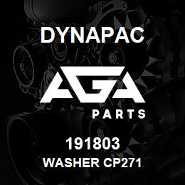 191803 Dynapac Washer Cp271 | AGA Parts