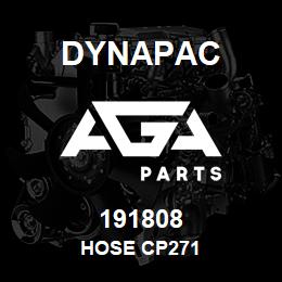 191808 Dynapac Hose Cp271 | AGA Parts