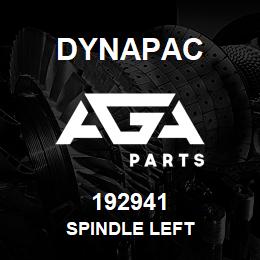 192941 Dynapac Spindle Left | AGA Parts