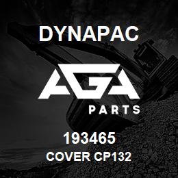 193465 Dynapac Cover Cp132 | AGA Parts
