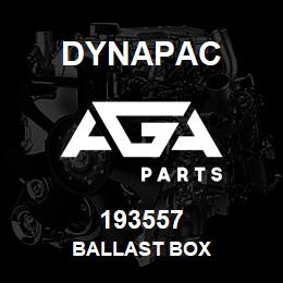 193557 Dynapac Ballast Box | AGA Parts