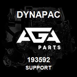193592 Dynapac Support | AGA Parts