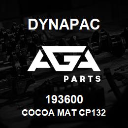 193600 Dynapac Cocoa Mat Cp132 | AGA Parts
