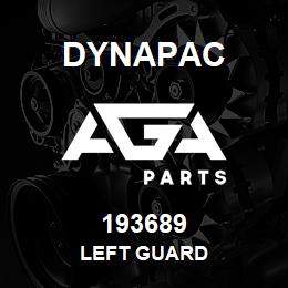 193689 Dynapac Left Guard | AGA Parts