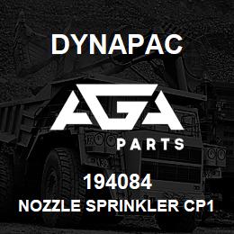 194084 Dynapac Nozzle Sprinkler Cp132 | AGA Parts