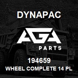 194659 Dynapac Wheel Complete 14 Ply | AGA Parts