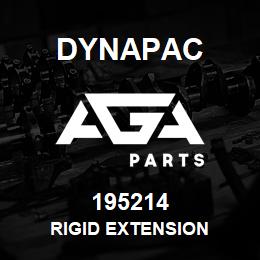 195214 Dynapac Rigid Extension | AGA Parts