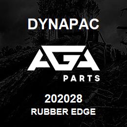 202028 Dynapac Rubber Edge | AGA Parts