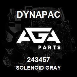 243457 Dynapac Solenoid Gray | AGA Parts