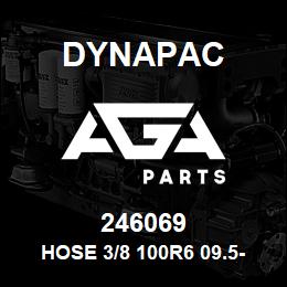246069 Dynapac Hose 3/8 100R6 09.5-2556-6-122 20M | AGA Parts