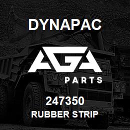 247350 Dynapac Rubber Strip | AGA Parts