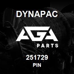 251729 Dynapac Pin | AGA Parts
