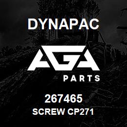 267465 Dynapac Screw Cp271 | AGA Parts