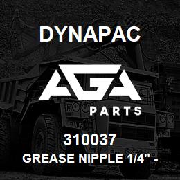 310037 Dynapac Grease Nipple 1/4" -18Npt | AGA Parts
