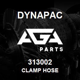 313002 Dynapac Clamp Hose | AGA Parts