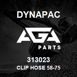 313023 Dynapac Clip Hose 58-75 | AGA Parts