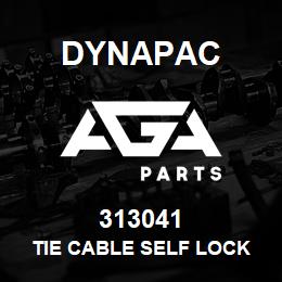 313041 Dynapac Tie Cable Self Lock Blk Nylon186Mm Lg 7.6Mm W 2 | AGA Parts