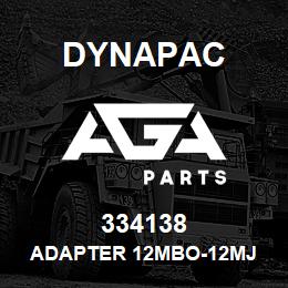334138 Dynapac Adapter 12Mbo-12Mj | AGA Parts