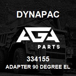334155 Dynapac Adapter 90 Degree Elbow 12Mj9 90-12Fj | AGA Parts