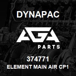 374771 Dynapac Element Main Air Cp132 216201158 U | AGA Parts