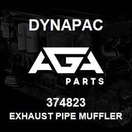 374823 Dynapac Exhaust Pipe Muffler Side | AGA Parts