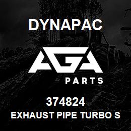 374824 Dynapac Exhaust Pipe Turbo Side | AGA Parts