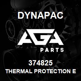 374825 Dynapac Thermal Protection Exhaust System | AGA Parts