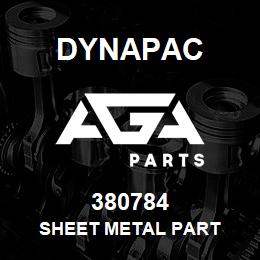 380784 Dynapac Sheet Metal Part | AGA Parts