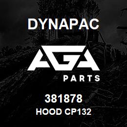 381878 Dynapac Hood Cp132 | AGA Parts