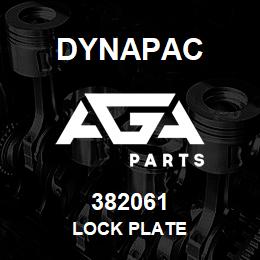 382061 Dynapac Lock Plate | AGA Parts
