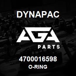 4700016598 Dynapac O-RING | AGA Parts